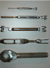 tenditore per cavo spiroidale