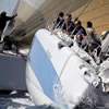 yacht in regatta